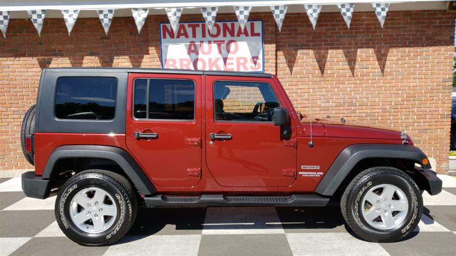 2010 Jeep Wrangler Unlimited Sport, available for sale in Waterbury, Connecticut | National Auto Brokers, Inc.. Waterbury, Connecticut 2010 Jeep Wrangler Unlimited Sport, available for sale in Waterbury, Connecticut | National Auto Brokers, Inc.. Waterbury, Connecticut