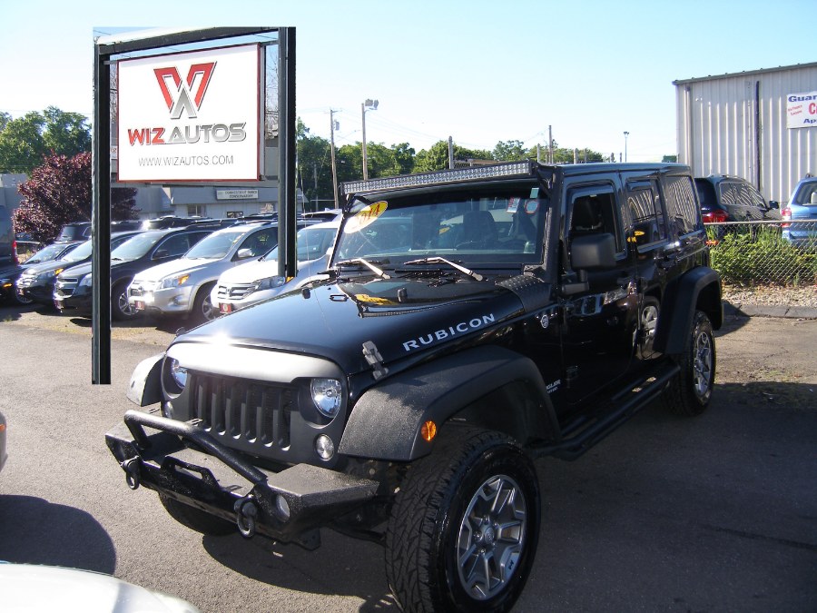 2014 Jeep Wrangler Unlimited 4WD 4dr Rubicon, available for sale in Stratford, Connecticut | Wiz Leasing Inc. Stratford, Connecticut