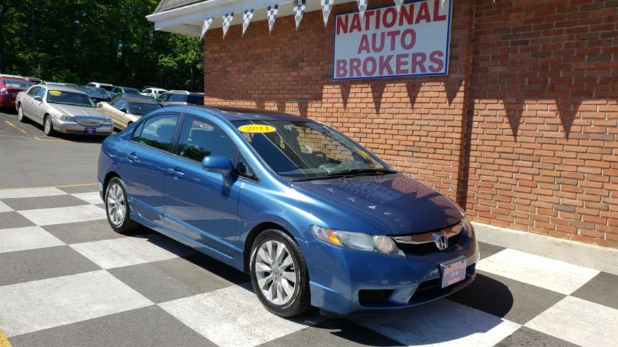 2011 Honda Civic Sdn 4dr Auto EX, available for sale in Waterbury, Connecticut | National Auto Brokers, Inc.. Waterbury, Connecticut