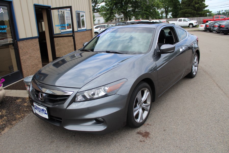 2012 Honda Accord Cpe 2dr V6 Auto EX-L, available for sale in East Windsor, Connecticut | Century Auto And Truck. East Windsor, Connecticut