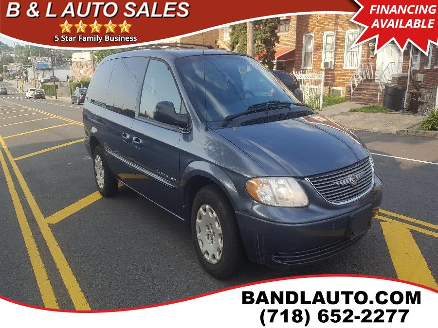 2001 Chrysler Town & Country 4dr LX FWD, available for sale in Bronx, New York | B & L Auto Sales LLC. Bronx, New York