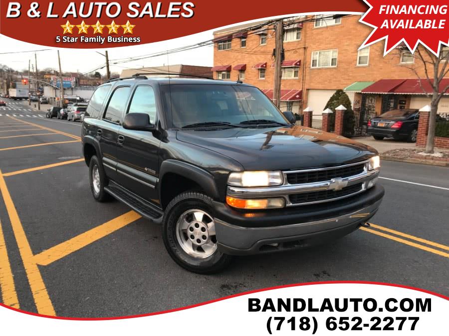 2003 Chevrolet Tahoe 4dr 1500 4WD LT, available for sale in Bronx, New York | B & L Auto Sales LLC. Bronx, New York