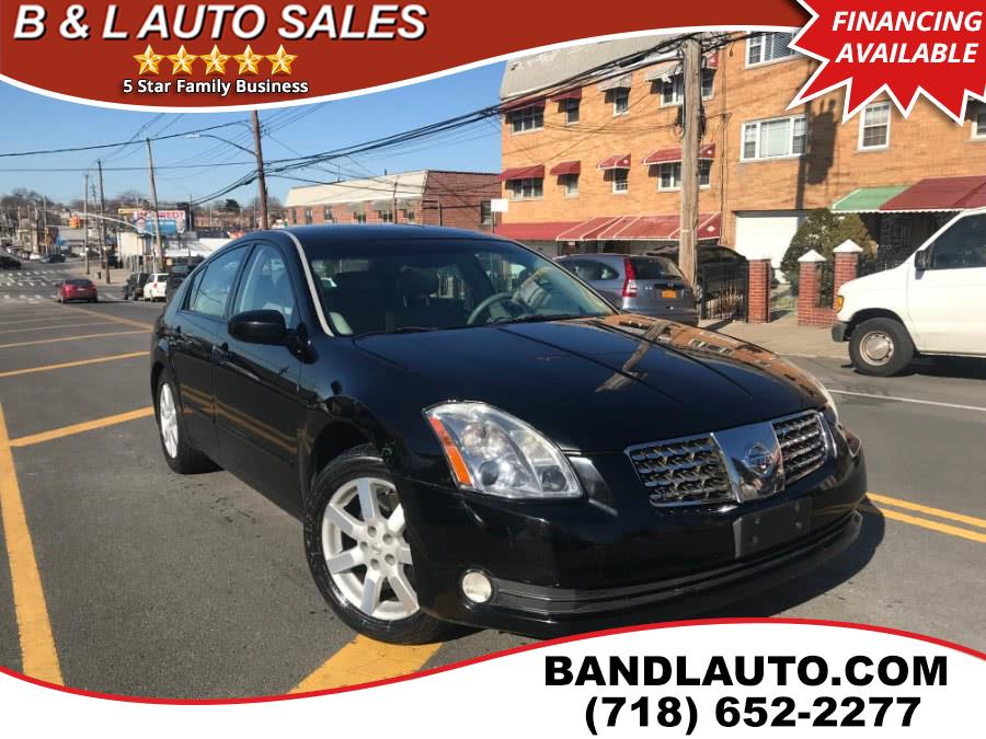 2004 Nissan Maxima 4dr Sdn SL Auto, available for sale in Bronx, New York | B & L Auto Sales LLC. Bronx, New York