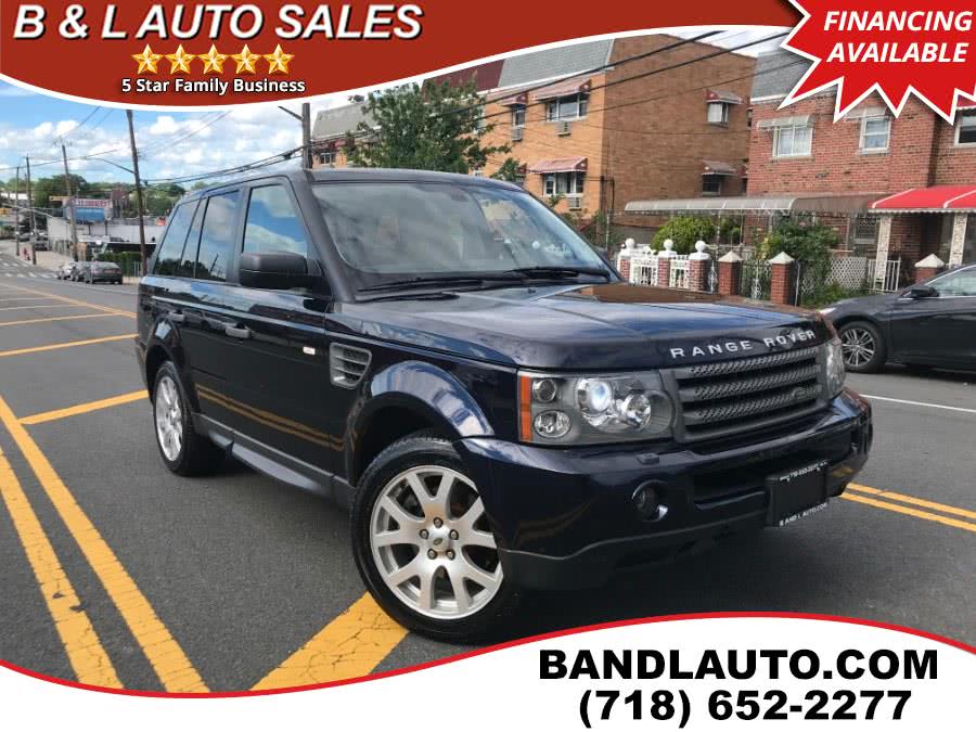 2009 Land Rover Range Rover Sport 4WD 4dr HSE, available for sale in Bronx, New York | B & L Auto Sales LLC. Bronx, New York