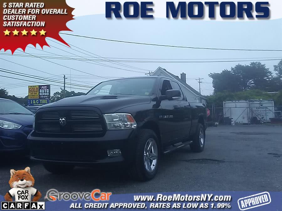 2012 Ram 1500 4WD Quad Cab 140.5" Sport, available for sale in Shirley, New York | Roe Motors Ltd. Shirley, New York