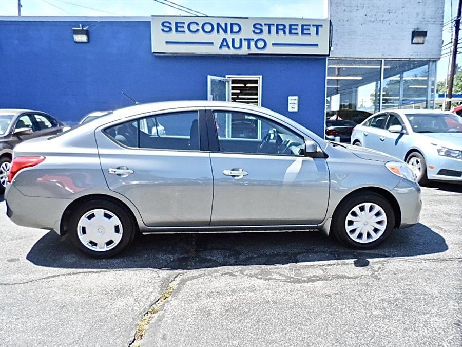 2012 Nissan Versa 4dr Sdn CVT 1.6 SV, available for sale in Manchester, New Hampshire | Second Street Auto Sales Inc. Manchester, New Hampshire