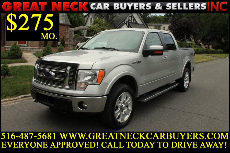 2012 Ford F-150 4WD SuperCrew 145" Lariat, available for sale in Great Neck, New York | Great Neck Car Buyers & Sellers. Great Neck, New York
