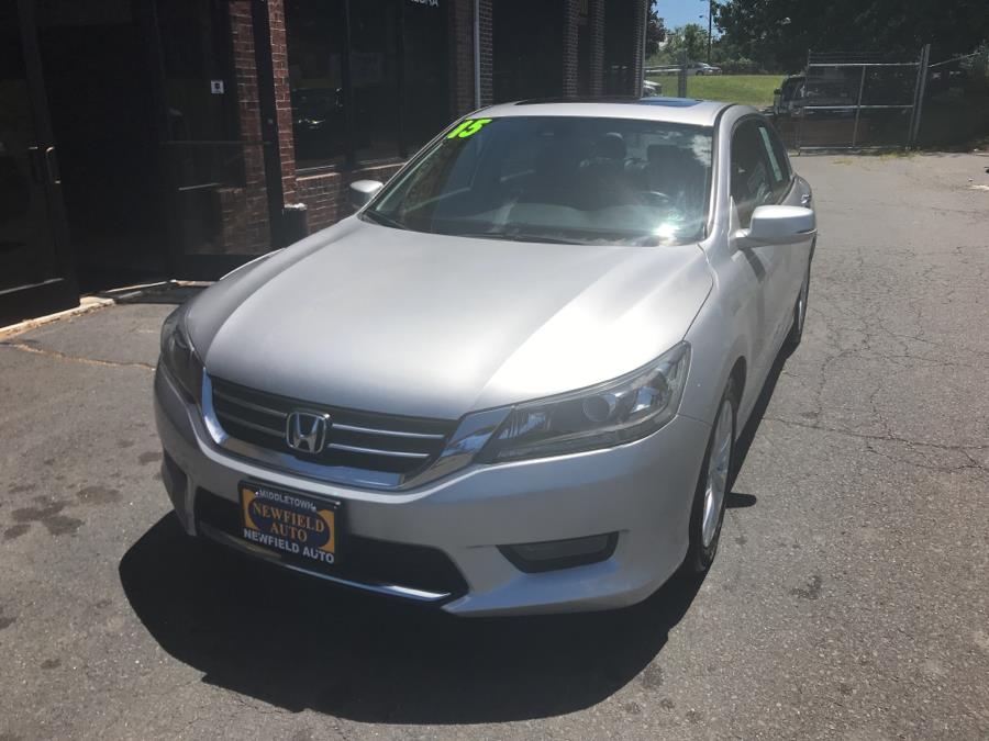 2015 Honda Accord Sedan 4dr I4 CVT EX-L w/Navi, available for sale in Middletown, Connecticut | Newfield Auto Sales. Middletown, Connecticut