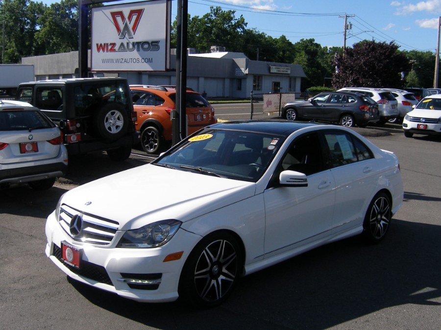 2013 Mercedes-Benz C-Class 4dr Sdn C300 Sport 4MATIC, available for sale in Stratford, Connecticut | Wiz Leasing Inc. Stratford, Connecticut