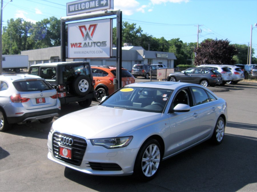 2013 Audi A6 4dr Sdn quattro 3.0T Premium Plus, available for sale in Stratford, Connecticut | Wiz Leasing Inc. Stratford, Connecticut