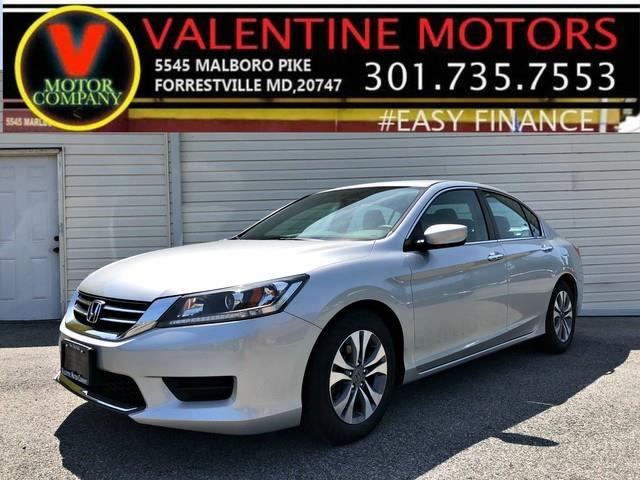 2015 Honda Accord Sedan LX, available for sale in Forestville, Maryland | Valentine Motor Company. Forestville, Maryland