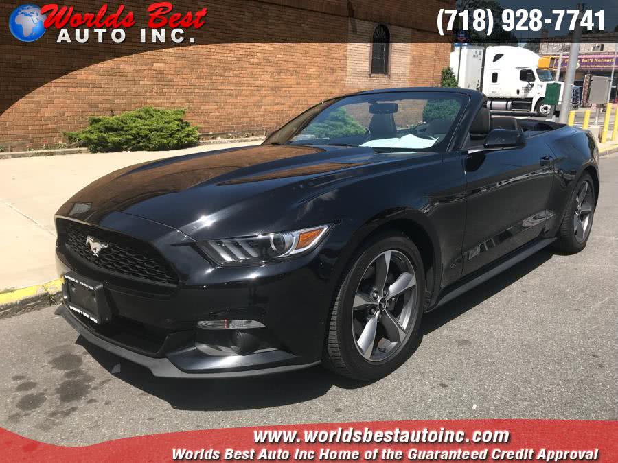 2016 Ford Mustang 2dr Conv V6, available for sale in Brooklyn, New York | Worlds Best Auto Inc. Brooklyn, New York