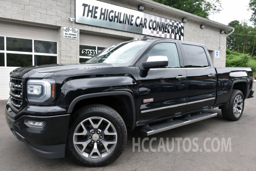 2016 GMC Sierra 1500 SLT Crew Cab 4WD, available for sale in Waterbury, Connecticut | Highline Car Connection. Waterbury, Connecticut