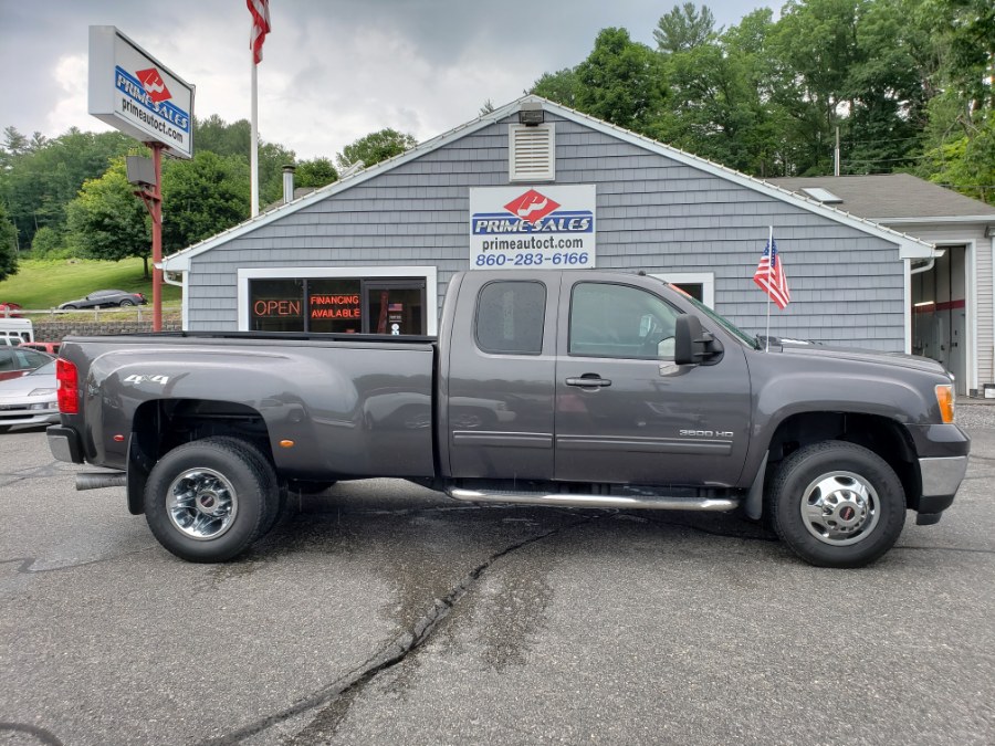 2011 GMC Sierra 3500HD 4WD Ext Cab 158.2" DRW SLT, available for sale in Thomaston, CT