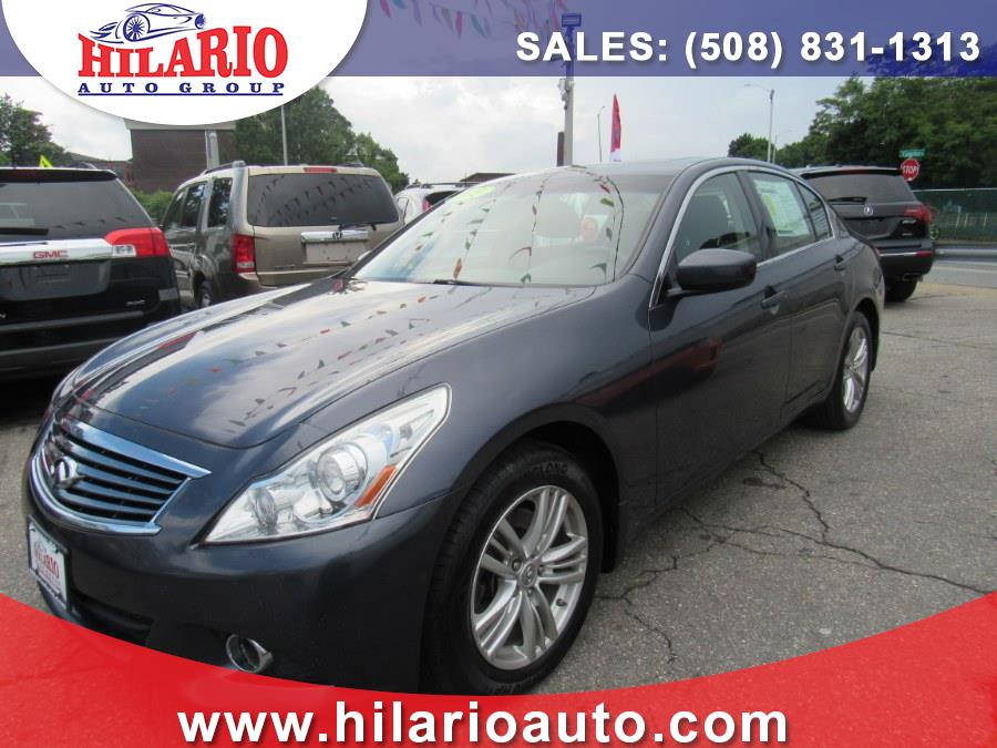 2011 INFINITI G37 Sedan 4dr x AWD, available for sale in Worcester, Massachusetts | Hilario's Auto Sales Inc.. Worcester, Massachusetts