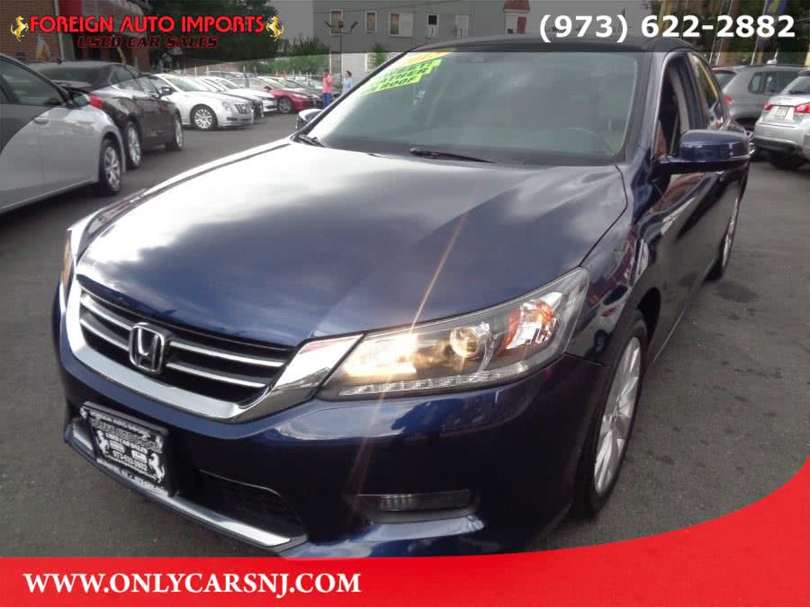 2015 Honda Accord Sedan 4dr V6 Auto EX-L, available for sale in Irvington, New Jersey | Foreign Auto Imports. Irvington, New Jersey
