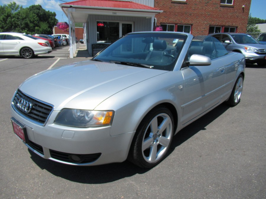 2005 Audi A4 2005 2dr Cabriolet 3.0L quattro, available for sale in South Windsor, Connecticut | Mike And Tony Auto Sales, Inc. South Windsor, Connecticut