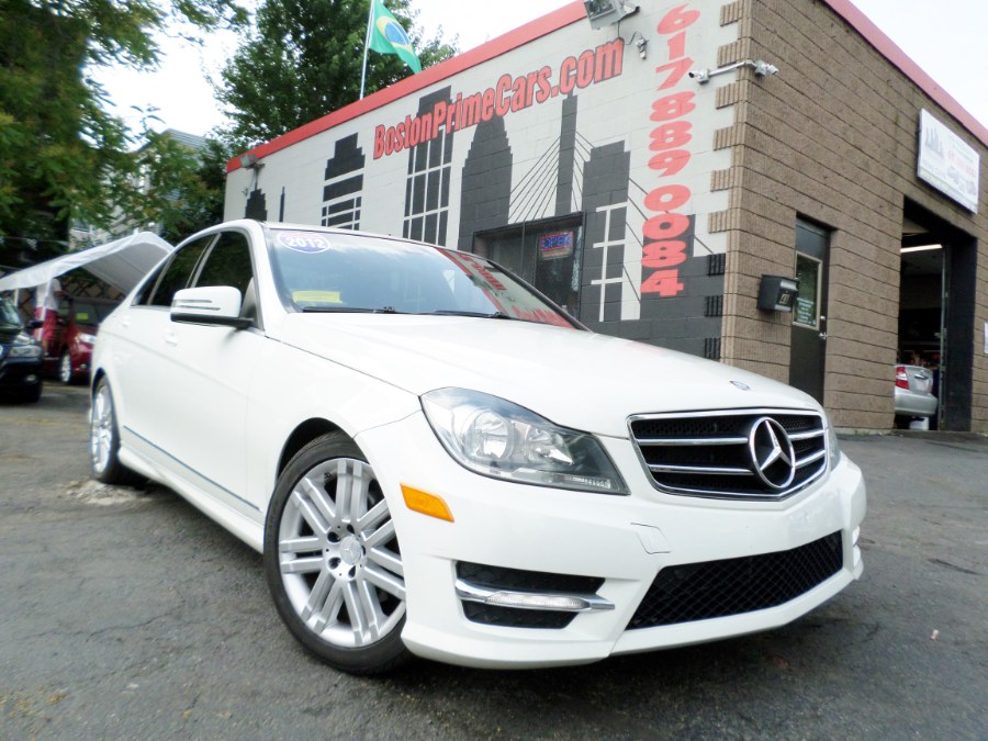 2012 Mercedes-Benz C-Class Sport 4Matic, available for sale in Chelsea, Massachusetts | Boston Prime Cars Inc. Chelsea, Massachusetts
