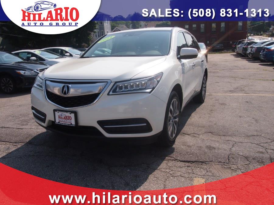 2014 Acura MDX SH-AWD 4dr Tech Pkg, available for sale in Worcester, Massachusetts | Hilario's Auto Sales Inc.. Worcester, Massachusetts
