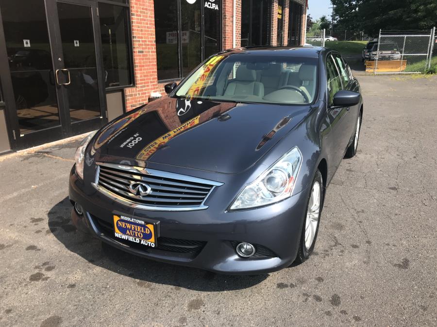 2011 Infiniti G37 Sedan 4dr x AWD, available for sale in Middletown, Connecticut | Newfield Auto Sales. Middletown, Connecticut