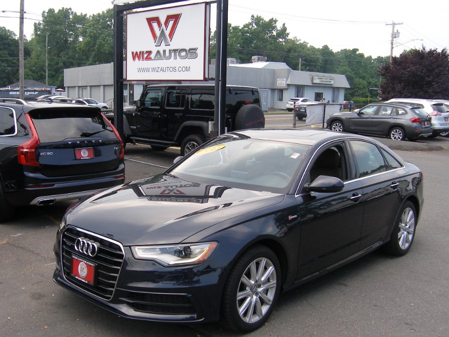 2015 Audi A6 4dr Sdn quattro 3.0T Premium Plus, available for sale in Stratford, Connecticut | Wiz Leasing Inc. Stratford, Connecticut