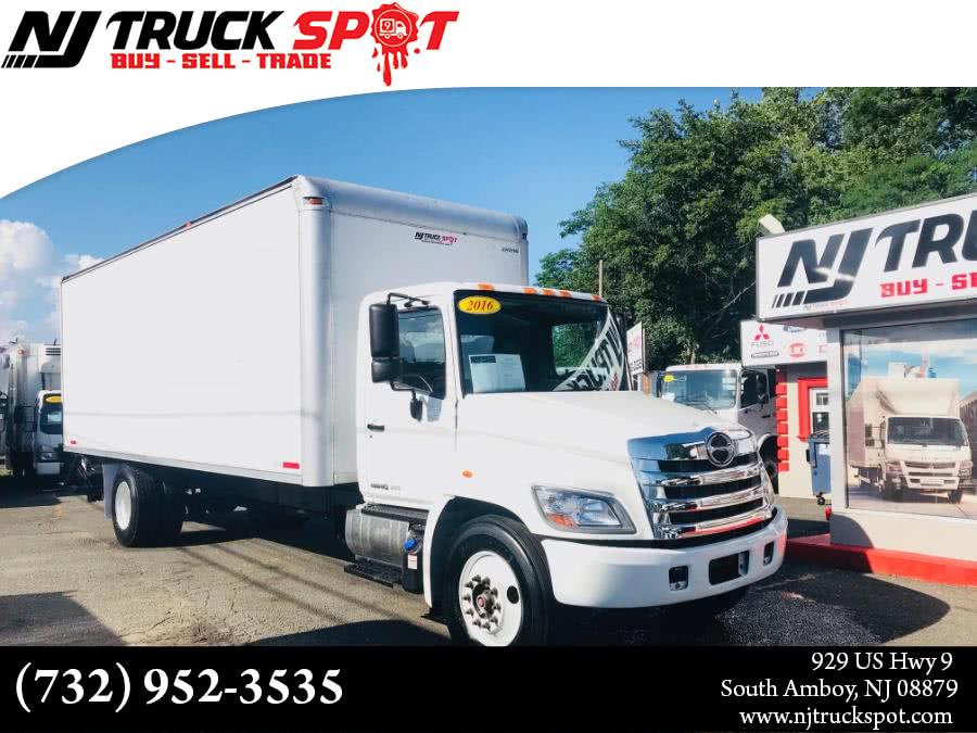 2016 HINO 268 24 FEET DRY BOX + LIFT GATE, available for sale in South Amboy, New Jersey | NJ Truck Spot. South Amboy, New Jersey