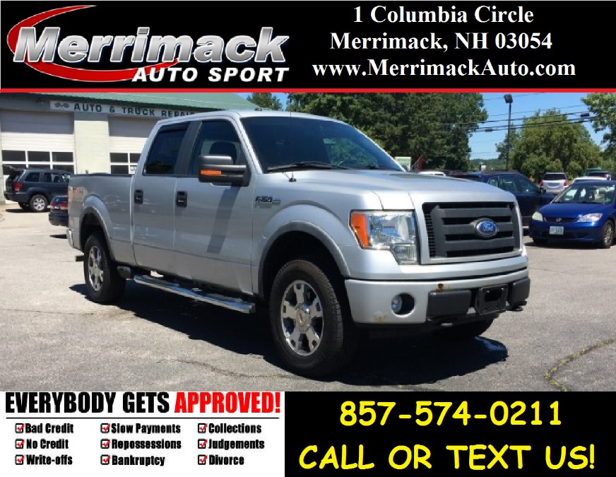 2009 Ford F-150 4WD SuperCrew 145" FX4, available for sale in Merrimack, New Hampshire | Merrimack Autosport. Merrimack, New Hampshire