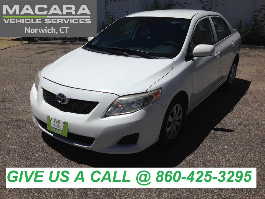 2009 Toyota Corolla 4dr Sdn Auto LE, available for sale in Norwich, Connecticut | MACARA Vehicle Services, Inc. Norwich, Connecticut