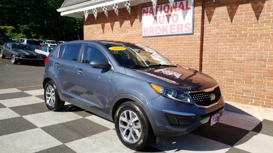 2015 Kia Sportage AWD 4dr LX, available for sale in Waterbury, Connecticut | National Auto Brokers, Inc.. Waterbury, Connecticut