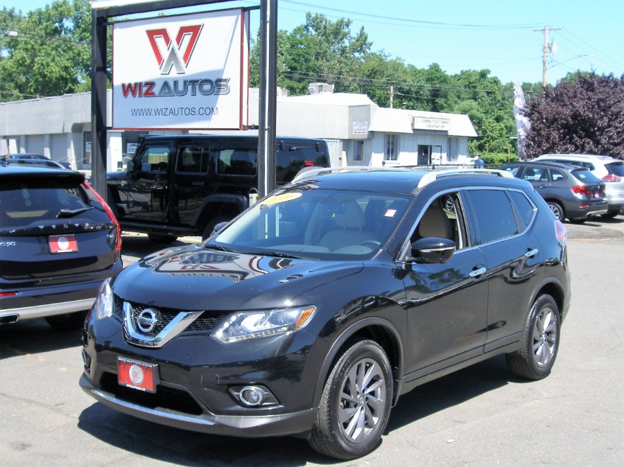 2016 Nissan Rogue AWD 4dr SL, available for sale in Stratford, Connecticut | Wiz Leasing Inc. Stratford, Connecticut