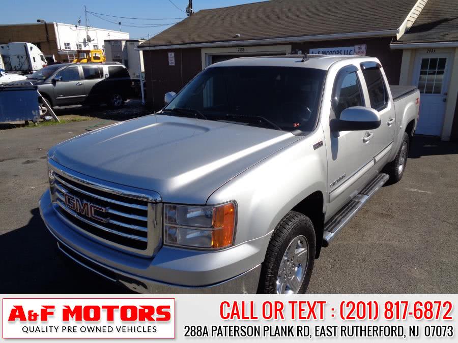 2010 GMC Sierra 1500 4WD Crew Cab 143.5" SLE, available for sale in East Rutherford, New Jersey | A&F Motors LLC. East Rutherford, New Jersey