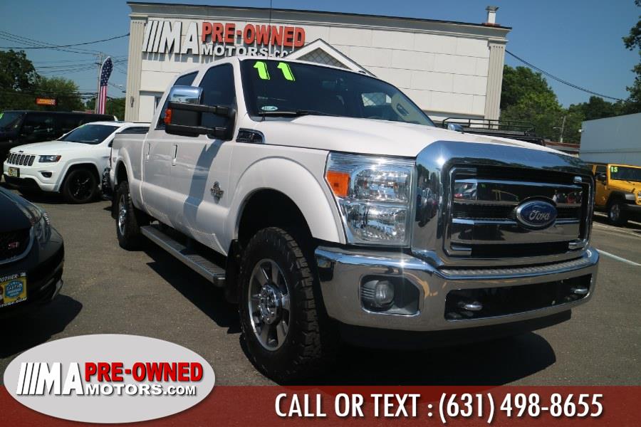 2011 Ford Super Duty F-250 SRW DIESEL 4WD Crew Cab 156" Lariat, available for sale in Huntington Station, New York | M & A Motors. Huntington Station, New York