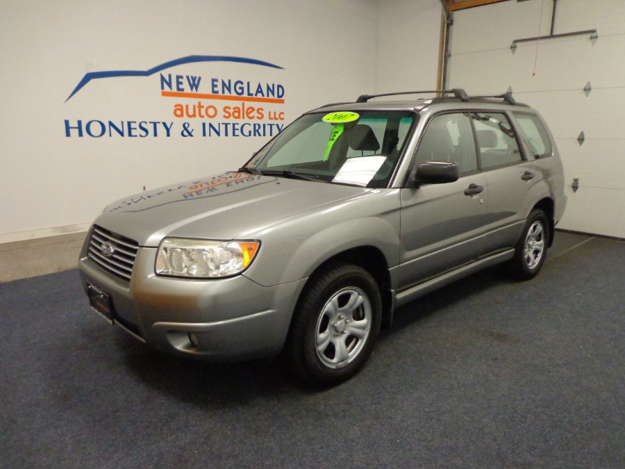 2007 Subaru Forester AWD 4dr H4 AT X PZEV, available for sale in Plainville, Connecticut | New England Auto Sales LLC. Plainville, Connecticut