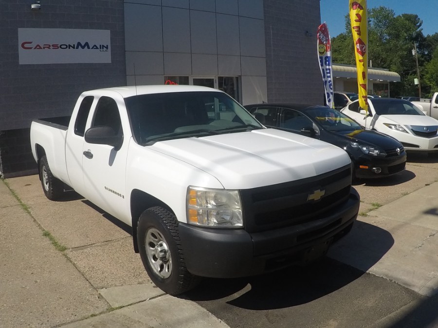 2009 Chevrolet Silverado 1500 4WD Ext Cab 157.5" Work Truck, available for sale in Manchester, Connecticut | Carsonmain LLC. Manchester, Connecticut