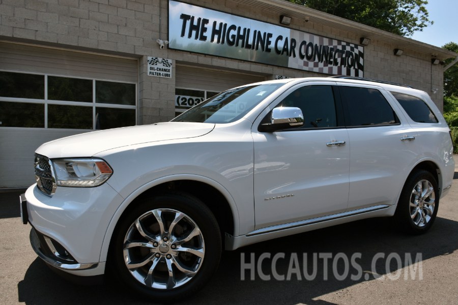 2016 Dodge Durango AWD 4dr Citadel Anodized Platinum, available for sale in Waterbury, Connecticut | Highline Car Connection. Waterbury, Connecticut