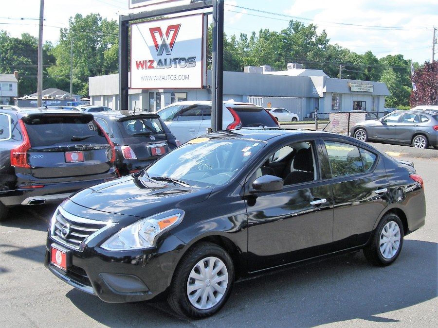 2016 Nissan Versa 4dr Sdn CVT 1.6 SV, available for sale in Stratford, Connecticut | Wiz Leasing Inc. Stratford, Connecticut