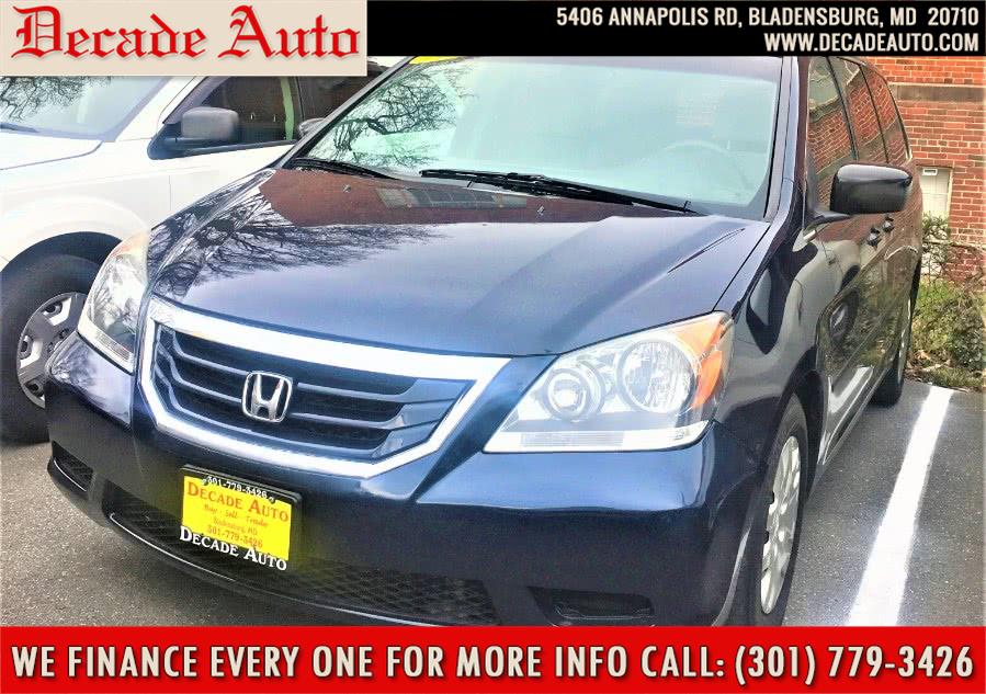 2010 Honda Odyssey 5dr LX, available for sale in Bladensburg, Maryland | Decade Auto. Bladensburg, Maryland