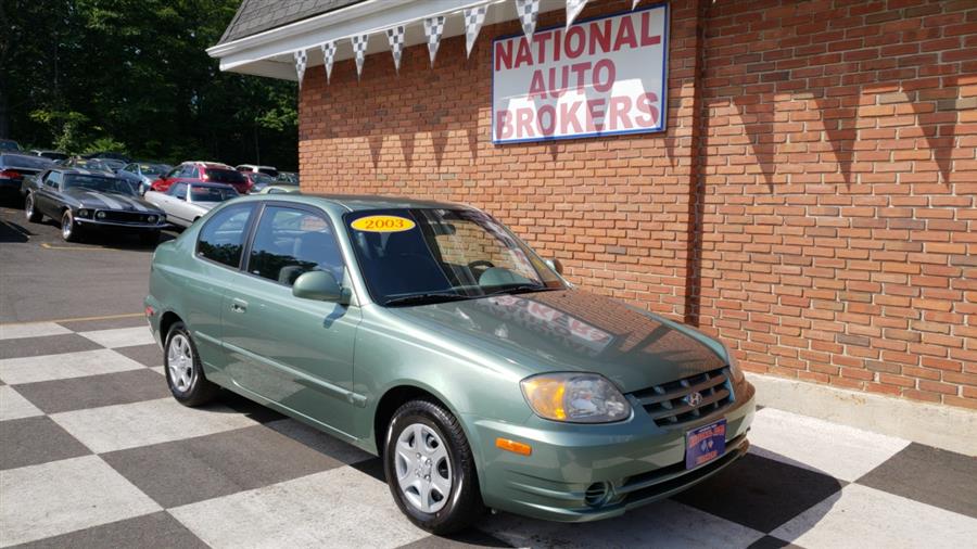 2003 Hyundai Accent GL, available for sale in Waterbury, Connecticut | National Auto Brokers, Inc.. Waterbury, Connecticut