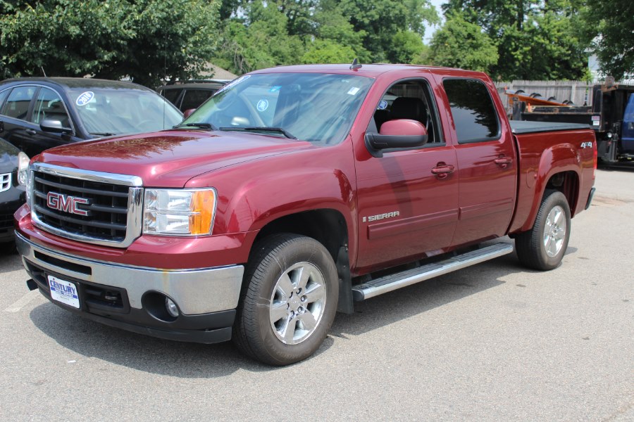 2009 GMC Sierra 1500 4WD Crew Cab 143.5" SLT, available for sale in East Windsor, Connecticut | Century Auto And Truck. East Windsor, Connecticut
