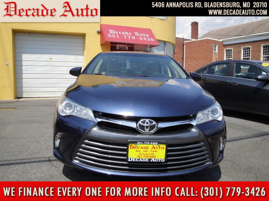 2015 Toyota Camry 4dr Sdn I4 Auto LE (Natl), available for sale in Bladensburg, Maryland | Decade Auto. Bladensburg, Maryland