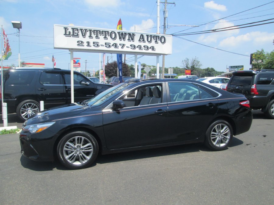 2016 Toyota Camry 4dr Sdn I4 Auto SE (Natl), available for sale in Levittown, Pennsylvania | Levittown Auto. Levittown, Pennsylvania