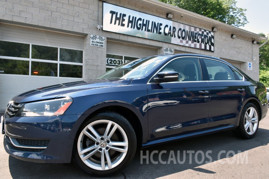2014 Volkswagen Passat 4dr Sdn 1.8T Auto SE w/Sunroof PZEV, available for sale in Waterbury, Connecticut | Highline Car Connection. Waterbury, Connecticut