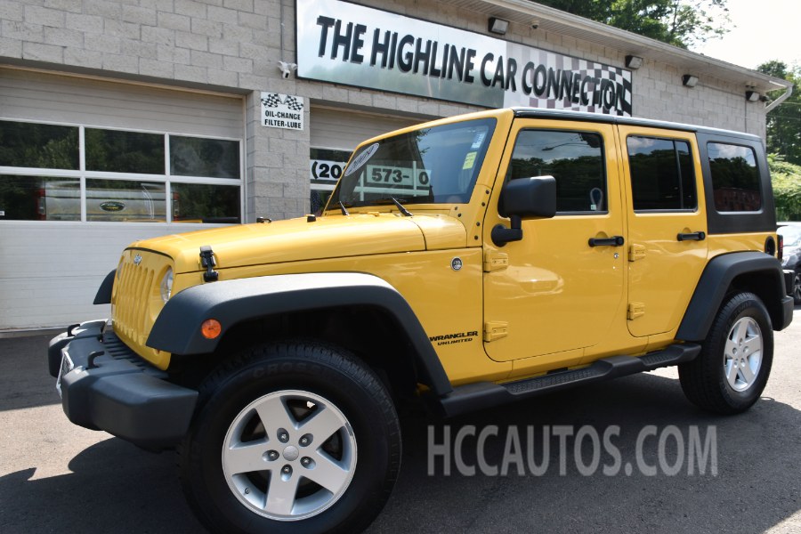 2009 Jeep Wrangler Unlimited 4WD 4dr X, available for sale in Waterbury, Connecticut | Highline Car Connection. Waterbury, Connecticut