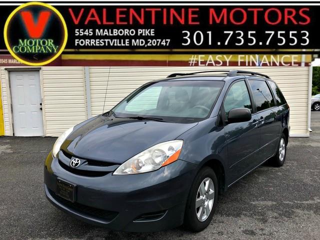 2009 Toyota Sienna CE, available for sale in Forestville, Maryland | Valentine Motor Company. Forestville, Maryland