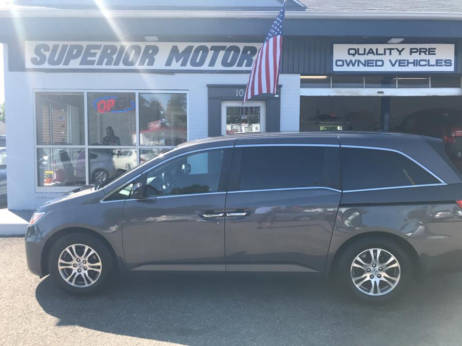 2012 Honda Odyssey 5dr EX-L, available for sale in Milford, Connecticut | Superior Motors LLC. Milford, Connecticut