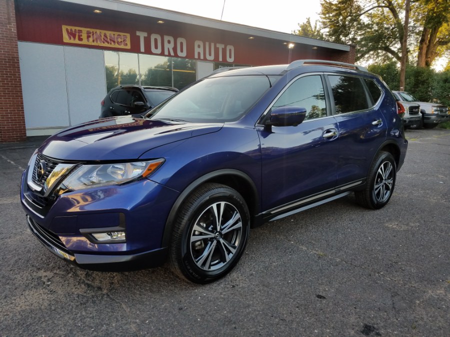 2018 Nissan Rogue AWD SL Leather Navi Lane Departure, available for sale in East Windsor, Connecticut | Toro Auto. East Windsor, Connecticut