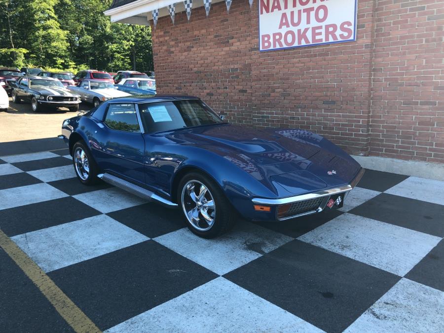 1972 Chevrolet Corvette Coupe, available for sale in Waterbury, Connecticut | National Auto Brokers, Inc.. Waterbury, Connecticut