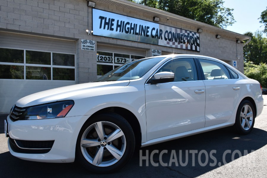 2013 Volkswagen Passat 4dr Sdn 2.5L Auto SE PZEV, available for sale in Waterbury, Connecticut | Highline Car Connection. Waterbury, Connecticut