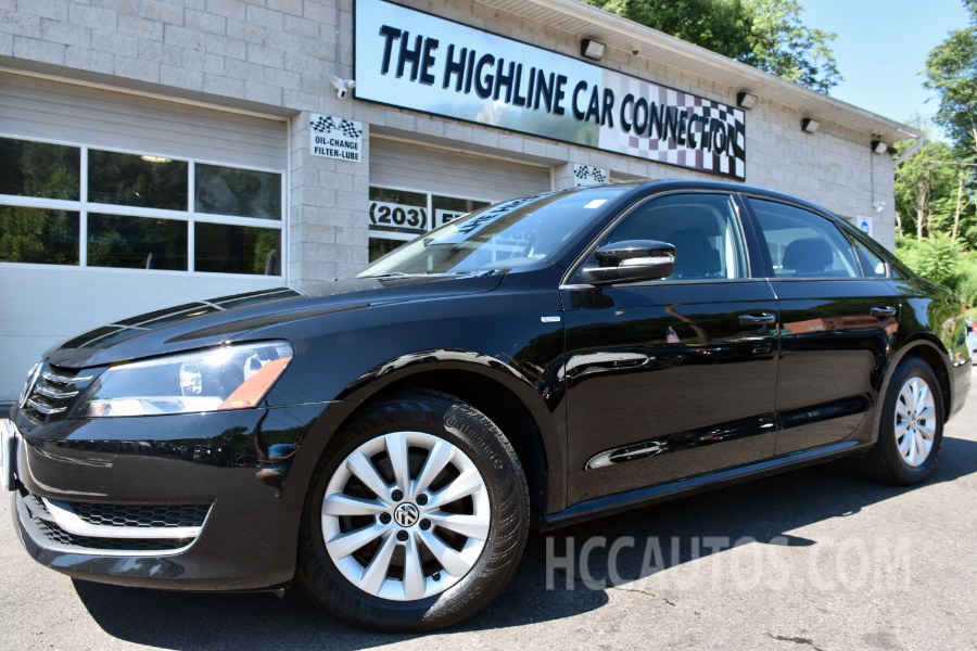 2013 Volkswagen Passat 4dr Sdn 2.5L Auto S PZEV, available for sale in Waterbury, Connecticut | Highline Car Connection. Waterbury, Connecticut
