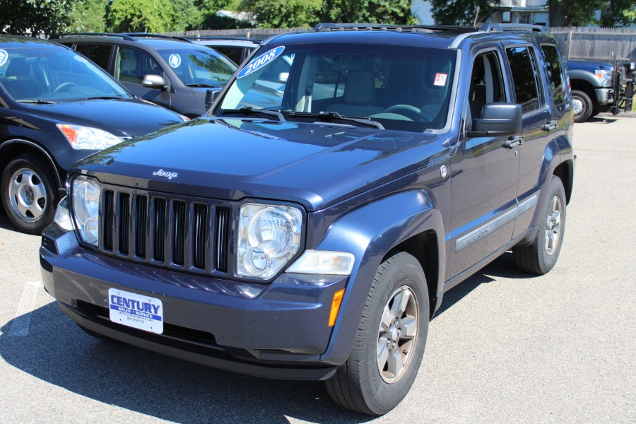 2008 Jeep Liberty 4WD 4dr Sport, available for sale in East Windsor, Connecticut | Century Auto And Truck. East Windsor, Connecticut